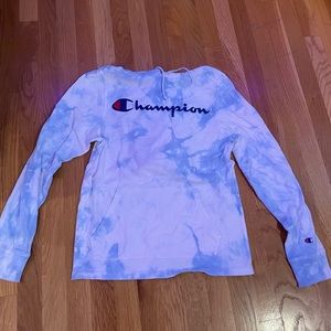 Tie Die Champion Hoodie
